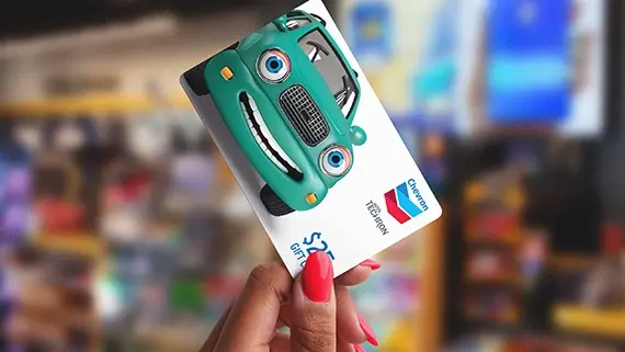 Chevron Gift Card.