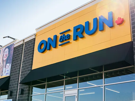 ON the RUN storefront.